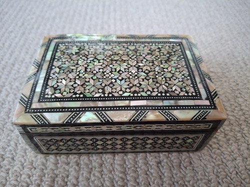 Vintage mother pearl inlaid - vintage,