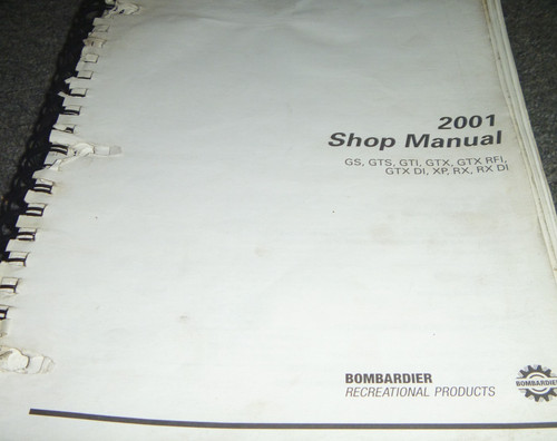 2001 bombardier sea - 2001, gtx