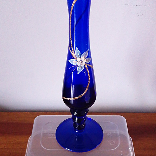 Vintage bohemian cobalt - vintage, blue