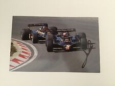 Mario Andretti Lotus 79 Grand Prix Card school 1978 Signed Photo Postcard F1 2