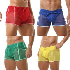 Mens See Through Swim Shorts
