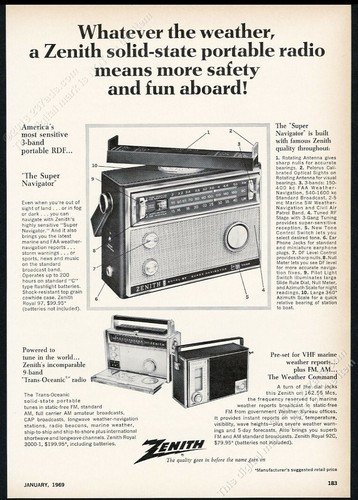 1959 zenith trans oceanic - 1959, trans-oceanic