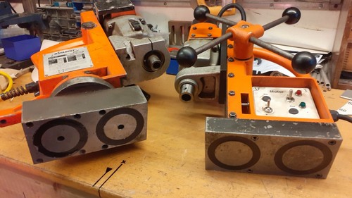Mag drill base rewinding and - base,