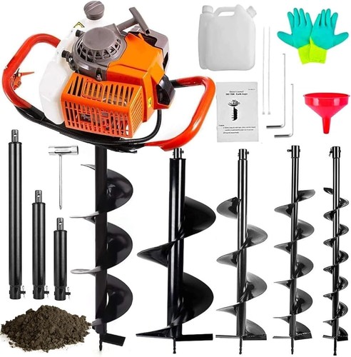 62cc post hole digger gas - 62cc,
