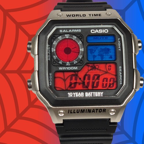 Casio ae1200 watch - ae1200, modded