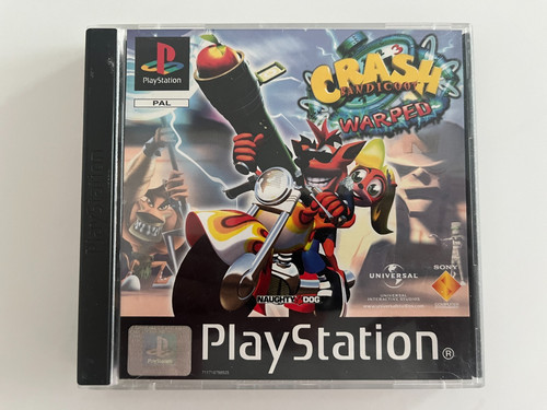 Crash bandicoot warped ps - 3,