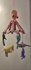 Hand crocheted, ceiling