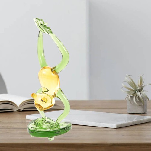 Frog figurine crystal animal - frog,