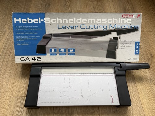Paper cutter cutting to - paper,