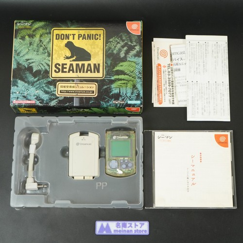 Sega dreamcast seaman ntsc - seaman, ntsc-j
