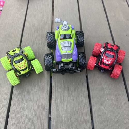 Monster truck toys 3pcs - ,