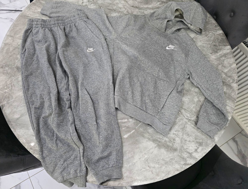 Nike boys grey fleece - boys, hooded