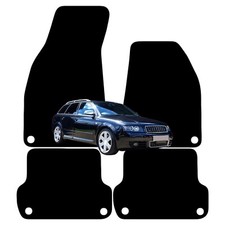 Carsio Tailored Carpet Car Floor Mats For Audi A4 B6 B7 2002 to 2008 8 fixings