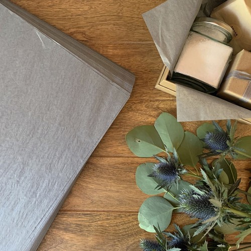 Slate grey natural kraft - grey, eco