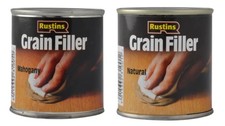 Rustins Grain Filler Supplied as Paste Fill the Pores Preventing Sinking 230g