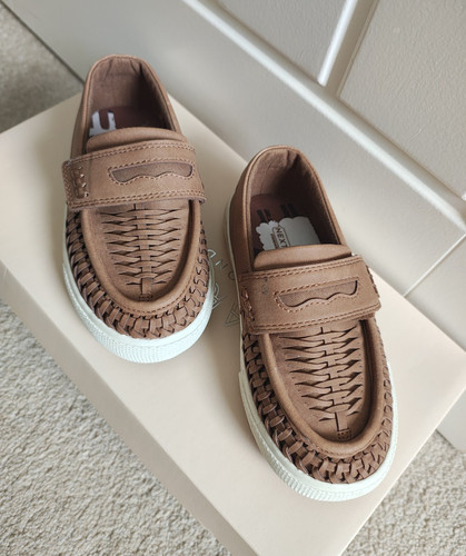 Next boys brown woven - boys, loafers
