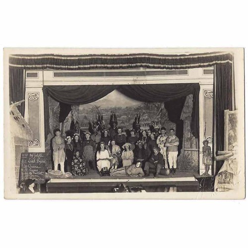 Theatrical group stage - group, on