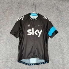 Rapha Team Sky Cycling Jersey Mens Size Large Black Pro Tour De France Pinarello
