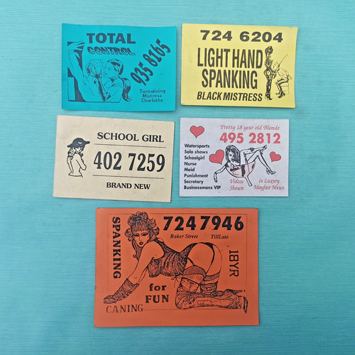 Advertising cards london phone - cards,