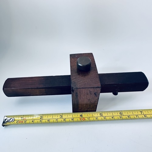 Vintage wooden mortise gauge - vintage,
