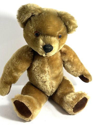 Vtg pedigree mohair teddy bear - vtg,