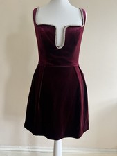 Self Portrait Velvet minidress Size 6