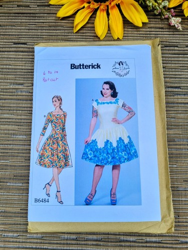 Butterick sewing pattern b6484 - butterick,