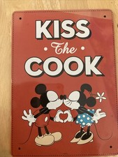 Disney Metal Kitchen Sign 15cm