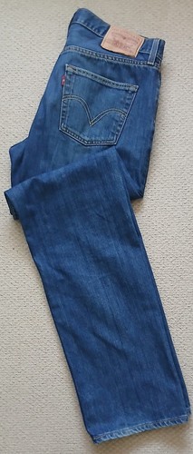 Mens levi 751 blue straight - levi's,