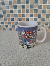 SUPER MARIO BROS  Mug 2017 CERAMIC PYRAMID MARIO AS A RACCOON BOWSER NINTENDO