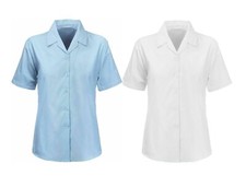 Revere Collar Shirt Open Neck