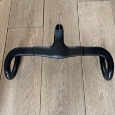 1-1/8" Integrated Carbon Road Bicycle Handlebar 3K Matte Drop Racing Handle Bar