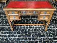 Lovely Old Charm Oak Desk With