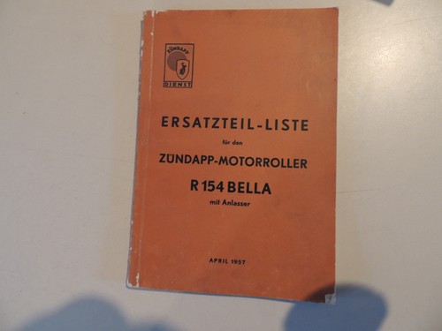 Zündapp scooter 154 bella - scooter, r