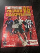 Merlins Premier League 96 Sticker Collection Album Empty. Super Condition.