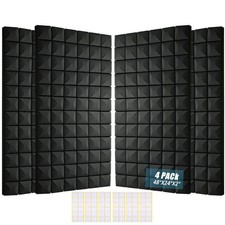 Acoustic Foam Panels 4 Pack