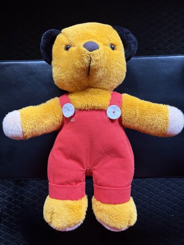 Vintage sooty plush toy - vintage,