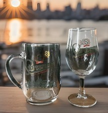 Staropramen pint tankard & 1/2