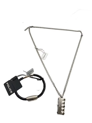 Police leather bracelet - police, for