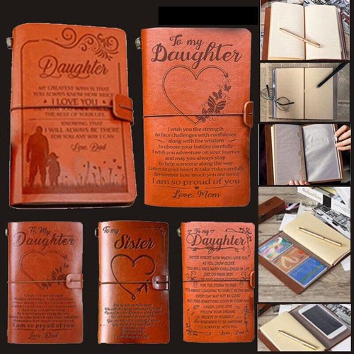 Handmade leather journal - leather,