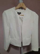 TOPSHOP White Blazer Jacket UK