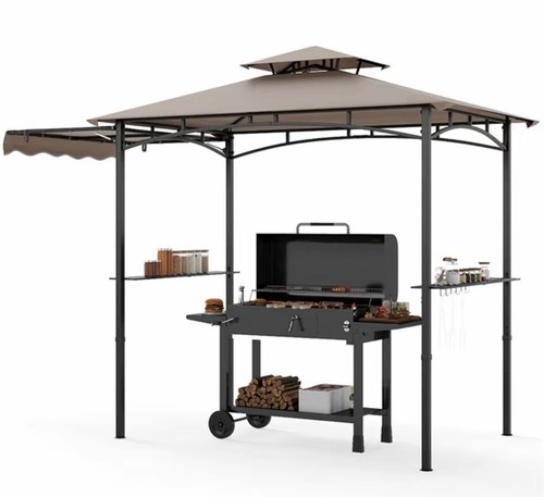 Costway grill gazebo bbq - grill,