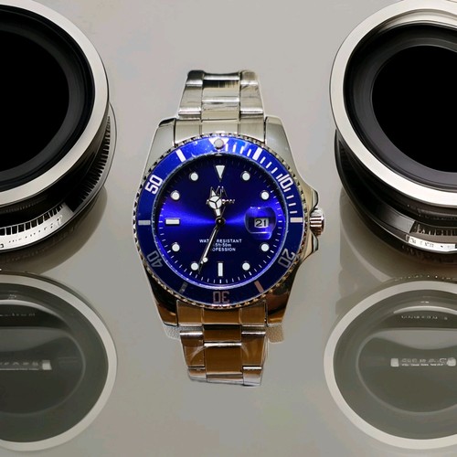 Men watch mercedes hand dial - watch,