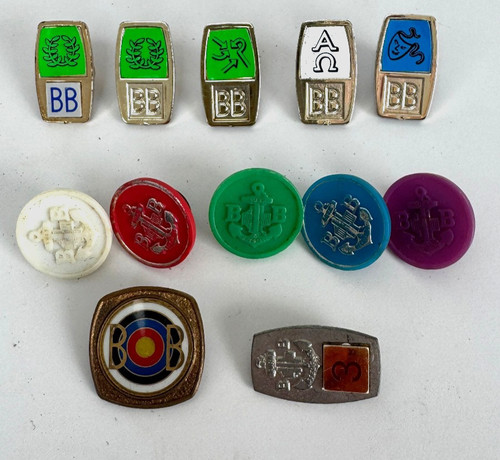 Boys brigade badges x12 - boys,