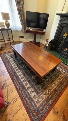 Mahogany coffee table - coffee,