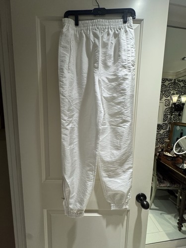 Tibi white nylon joggers - tibi,
