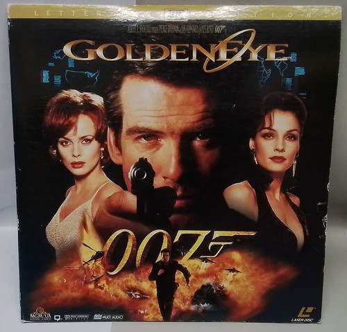 Goldeneye 007 laserdisc mgm - 007,