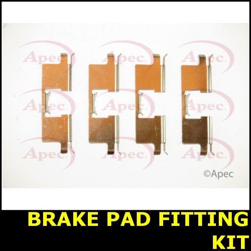 Brake pad fitting kit rear - fitting, for