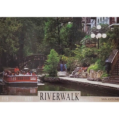 Riverwalk cypress river barge - river,