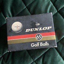 Vintage Dunlop 65 Golf Balls